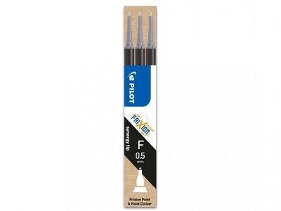 Etui de 3 recharges PILOT FRIXION " POINT " 05 - Noir