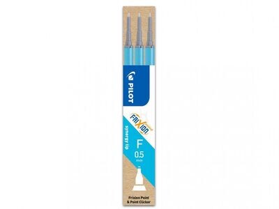 Etui de 3 recharges PILOT FRIXION " POINT " 05 - Turquoise