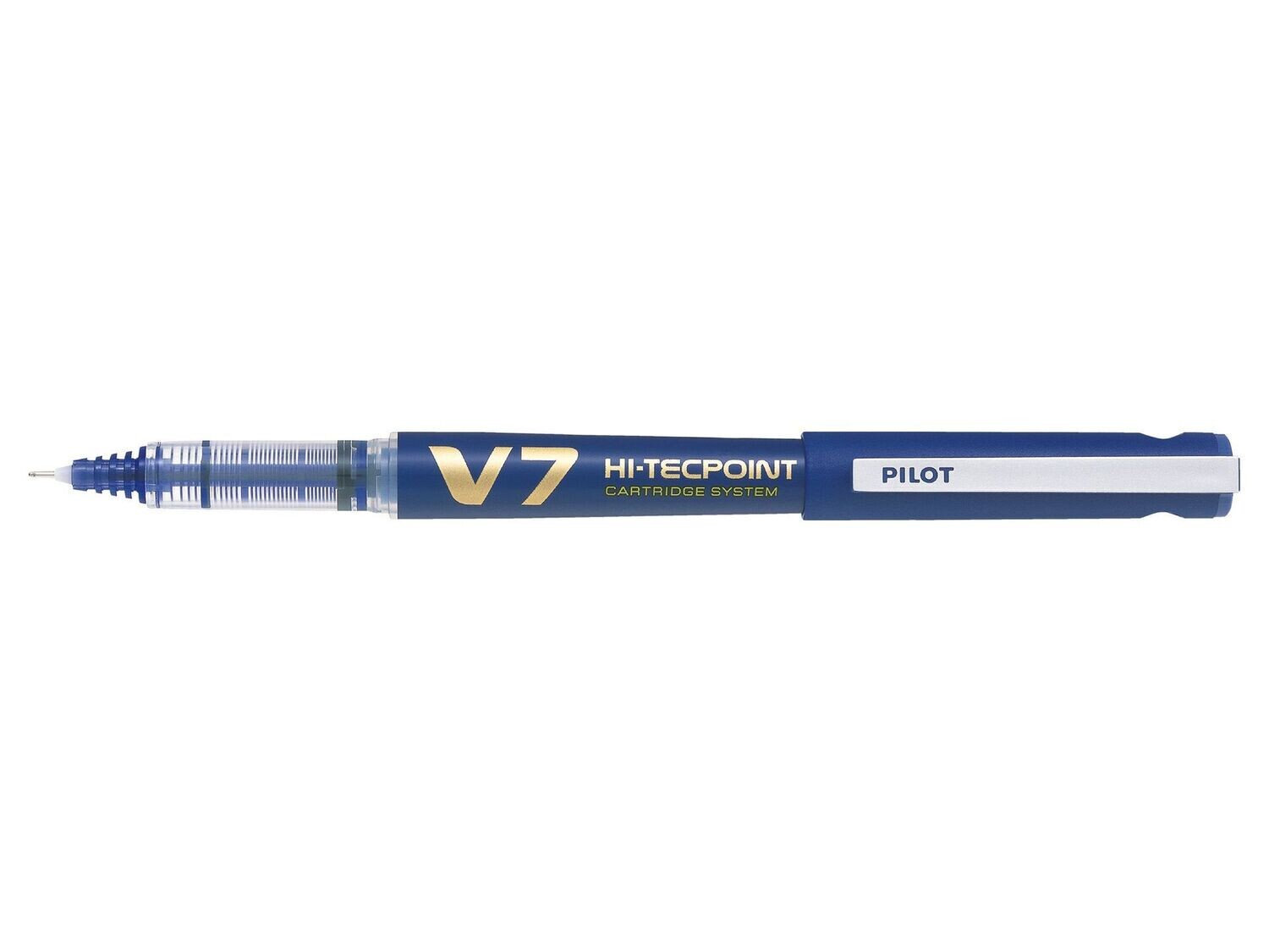 Stylo Roller PILOT V7 BLEU rechargeable par cartouches encre liquide