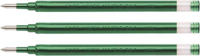 Lot de 3 recharges pour stylo PILOT G2-07 Fine encre gel VERT