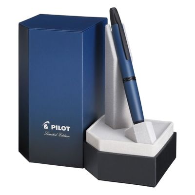 Stylo plume OR 18k , Moyenne ,  rétractable , PILOT CAPLESS " Link Midnight " Edition Limitée 2025