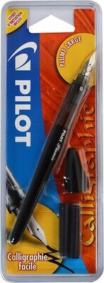 Stylo plume PILOT PLUMIX - Calligraphie - Noir - Plume Large Stylo plume PILOT PLUMIX - Calligraphie - Noir - Plume Large
