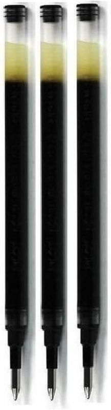 Lot de 3 recharges pour stylo PILOT G2-07 Moyenne encre gel NOIRE