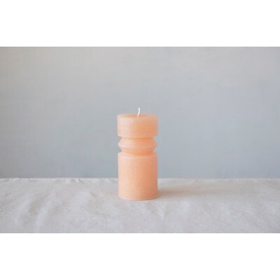 Creative Co-Op 6" Totem Pillar Candle