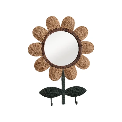 Creative Co-Op Flower Wall Mirror