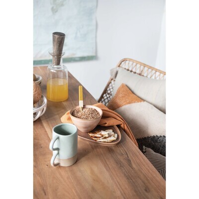 Creative Co-Op Matte Speckled Plate