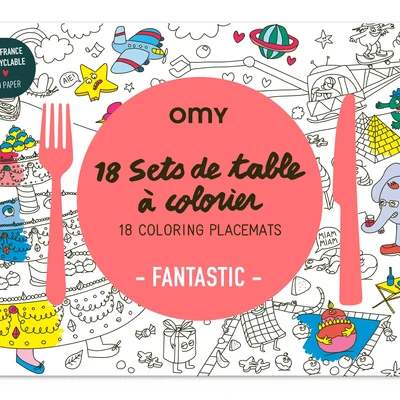 OMY Coloring Placemats