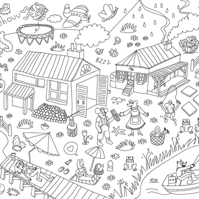 OMY Coloring Placemats