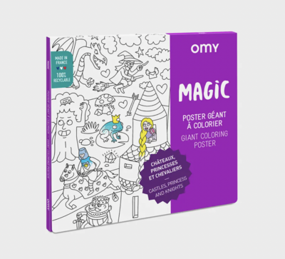 OMY Magic Coloring Poster