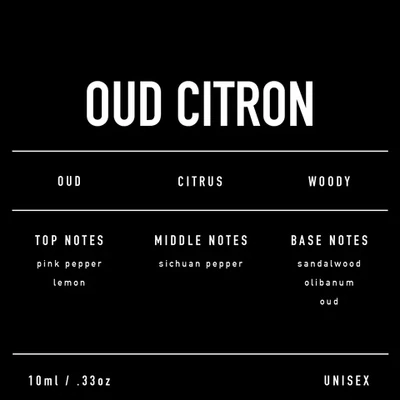 Hyde + Alchemy Oud Citron