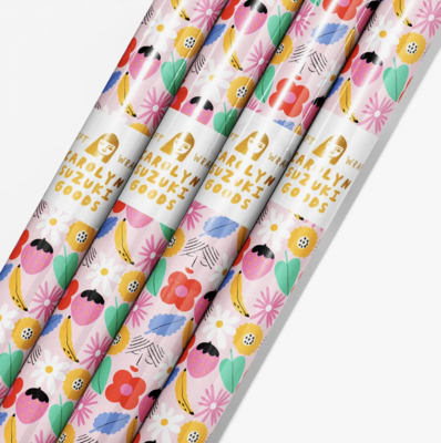 CS Perennials Gift Wrap Rolls