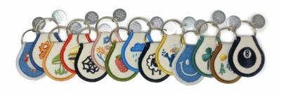 3P4 Patch Keychain