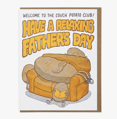Lucky Horse Have a Relaxing Fathers Day card