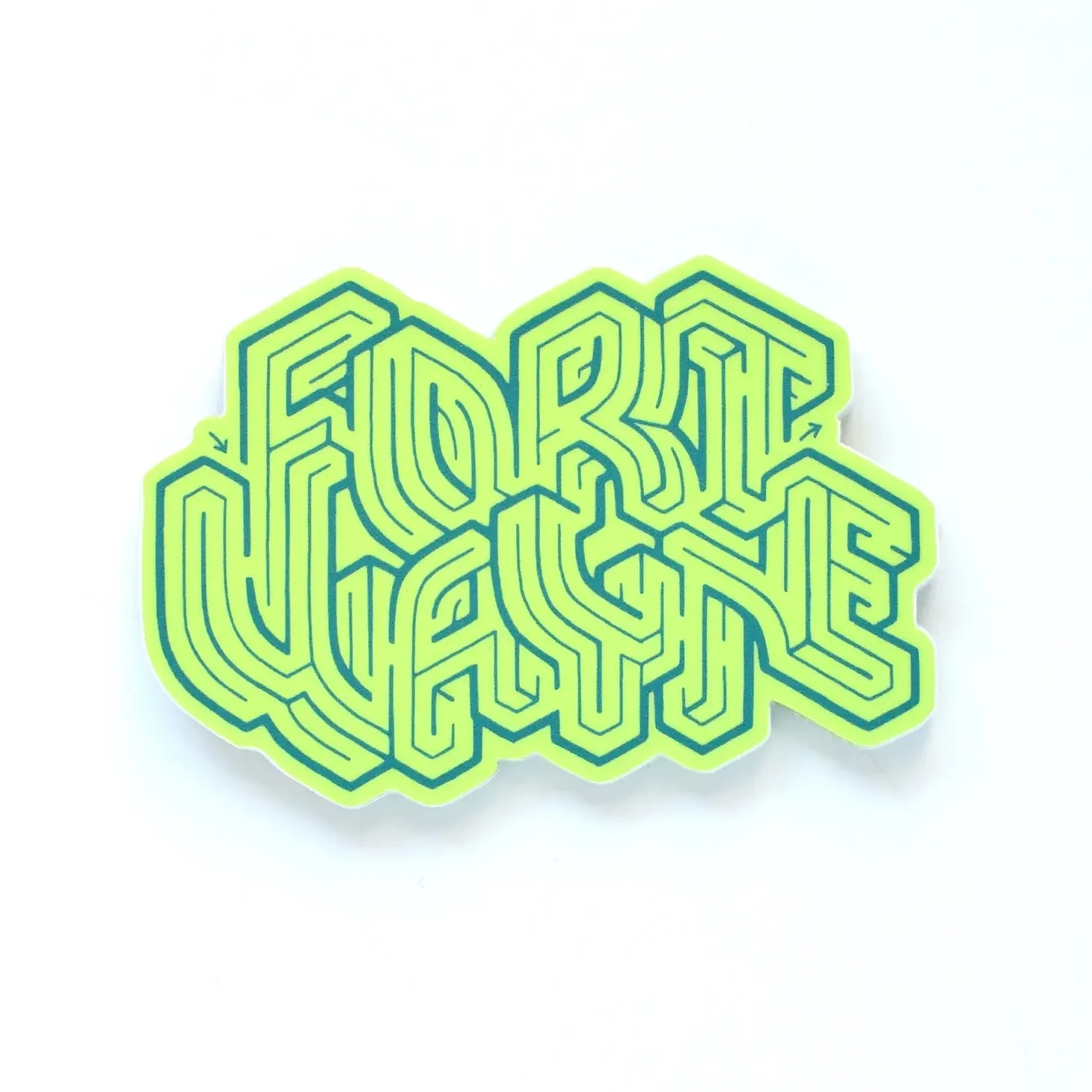 Imaginary Animal Fort Wayne sticker