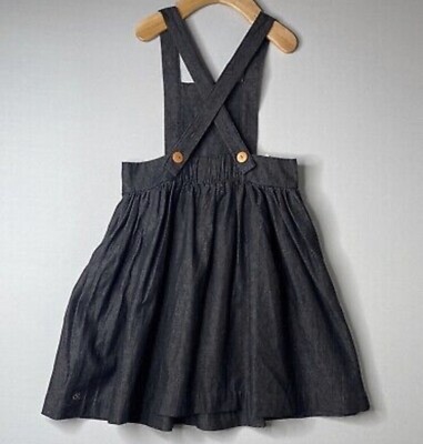 W &amp; J Black Pinafore