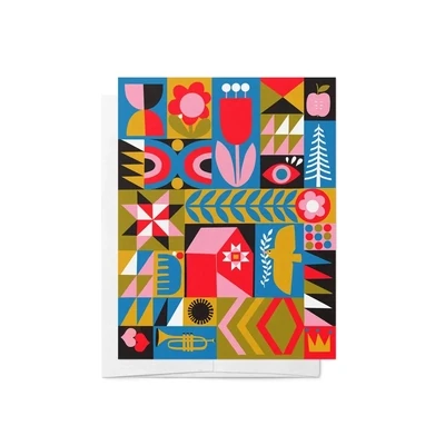 BB Lisa Congdon - Eclectic Pattern card