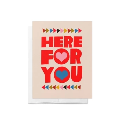 BB Lisa Congdon - Here For You card