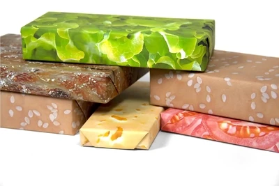 Gift Couture Cheeseburger Wrapping Paper Set