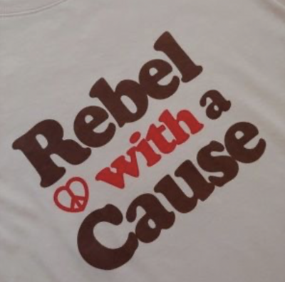 Suburban Riot Medium Rebel w/ a Cause Tee