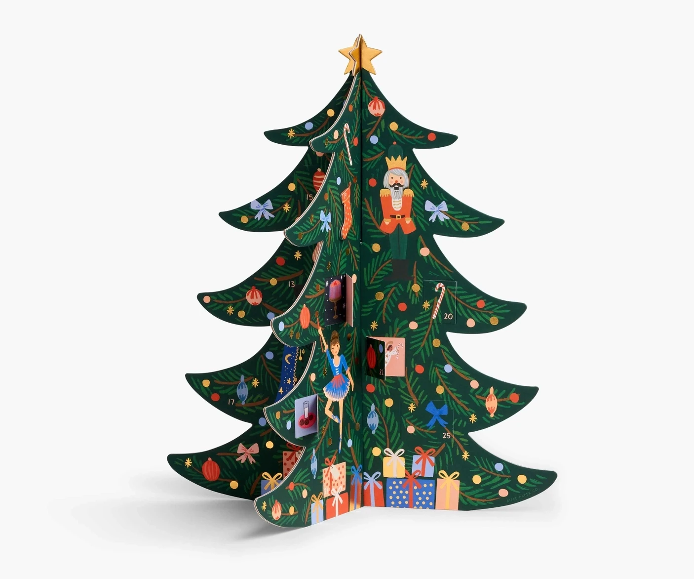 Rifle C-mas Tree Advent Calendar  