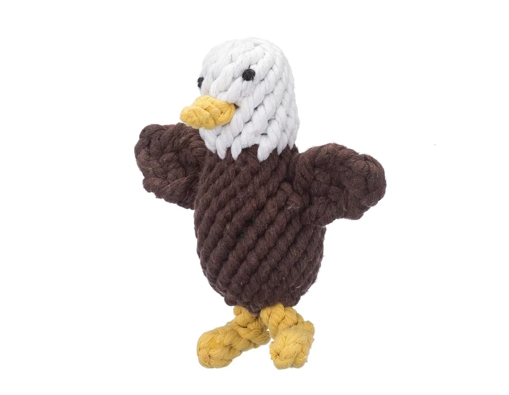Jax &amp; Bones small eagle rope dog toy