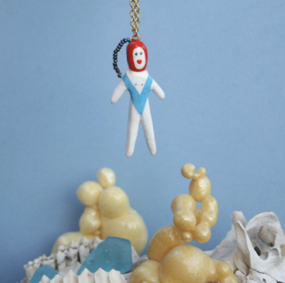 OMG Jewels swimmer necklace