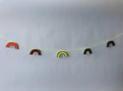 Cosmic Peace Studio Rainbow Garland