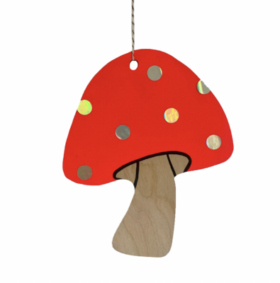 Cosmic Peace Studio Red Mushroom Charm