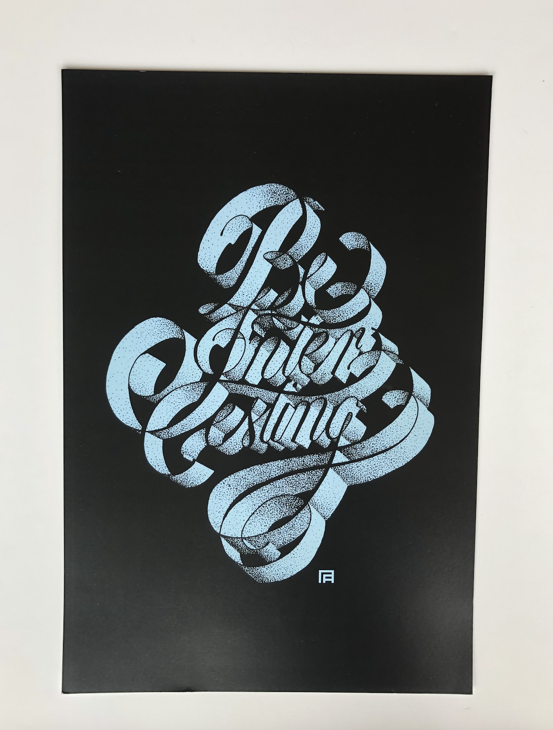 Be Interesting Print