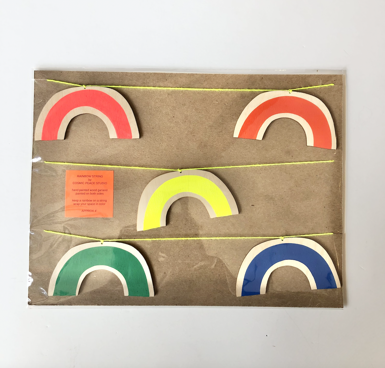 Cosmic Peace Studio Rainbow Garland