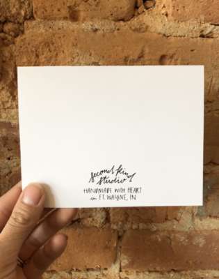 Second Kind Studio card