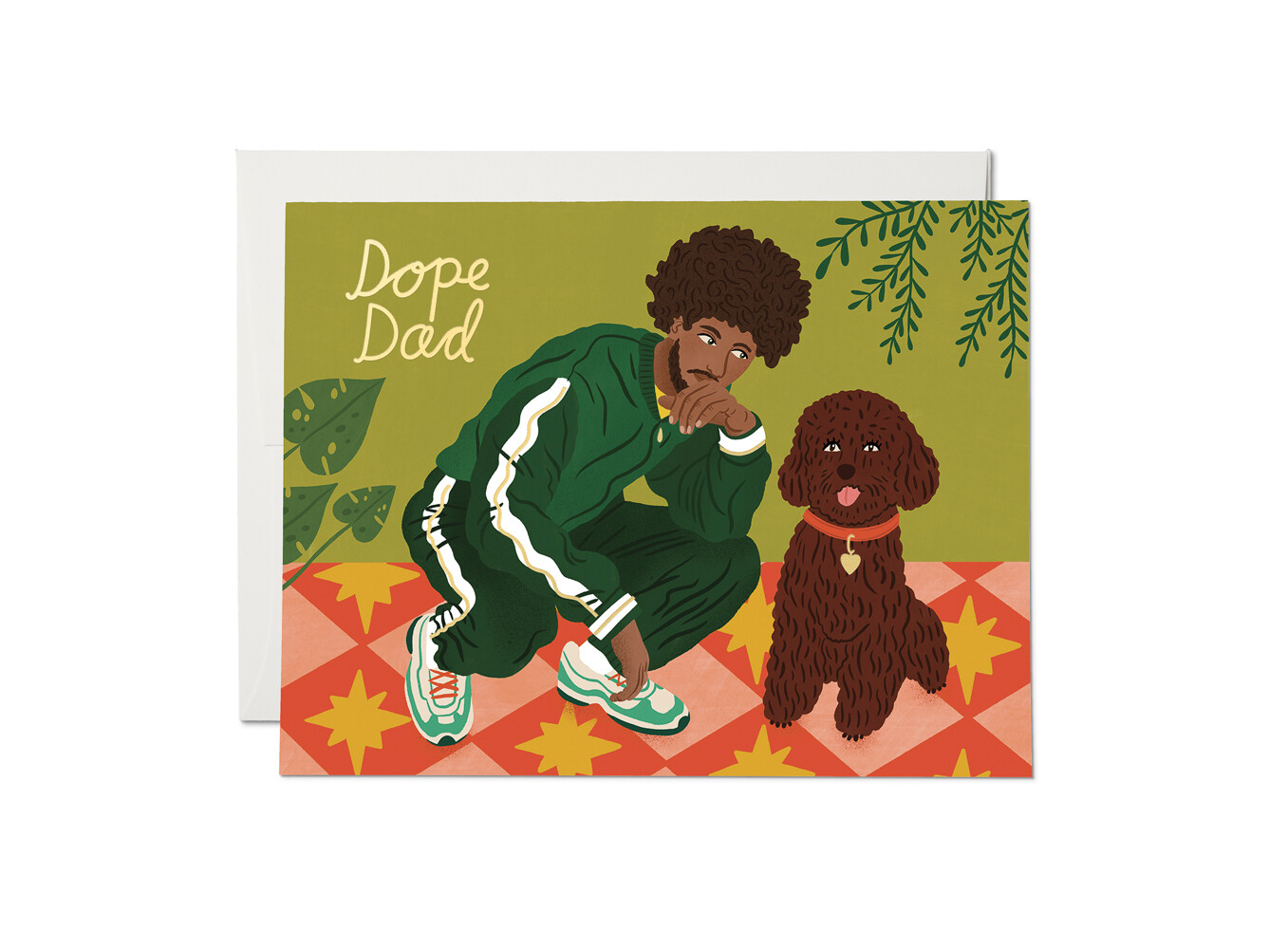 Red Cap Dope Dad card