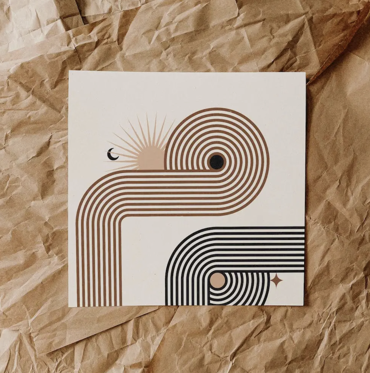 ColorbloKC Retro Future 12x12 Print