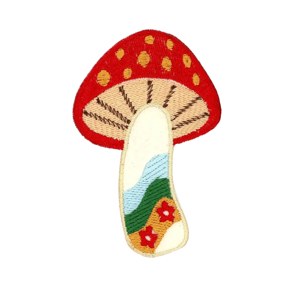 Patch Ya Later Rainbow Mushroom