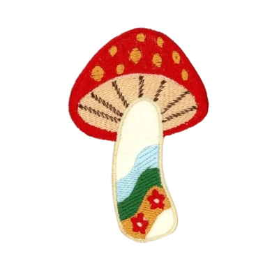 Patch Ya Later Rainbow Mushroom