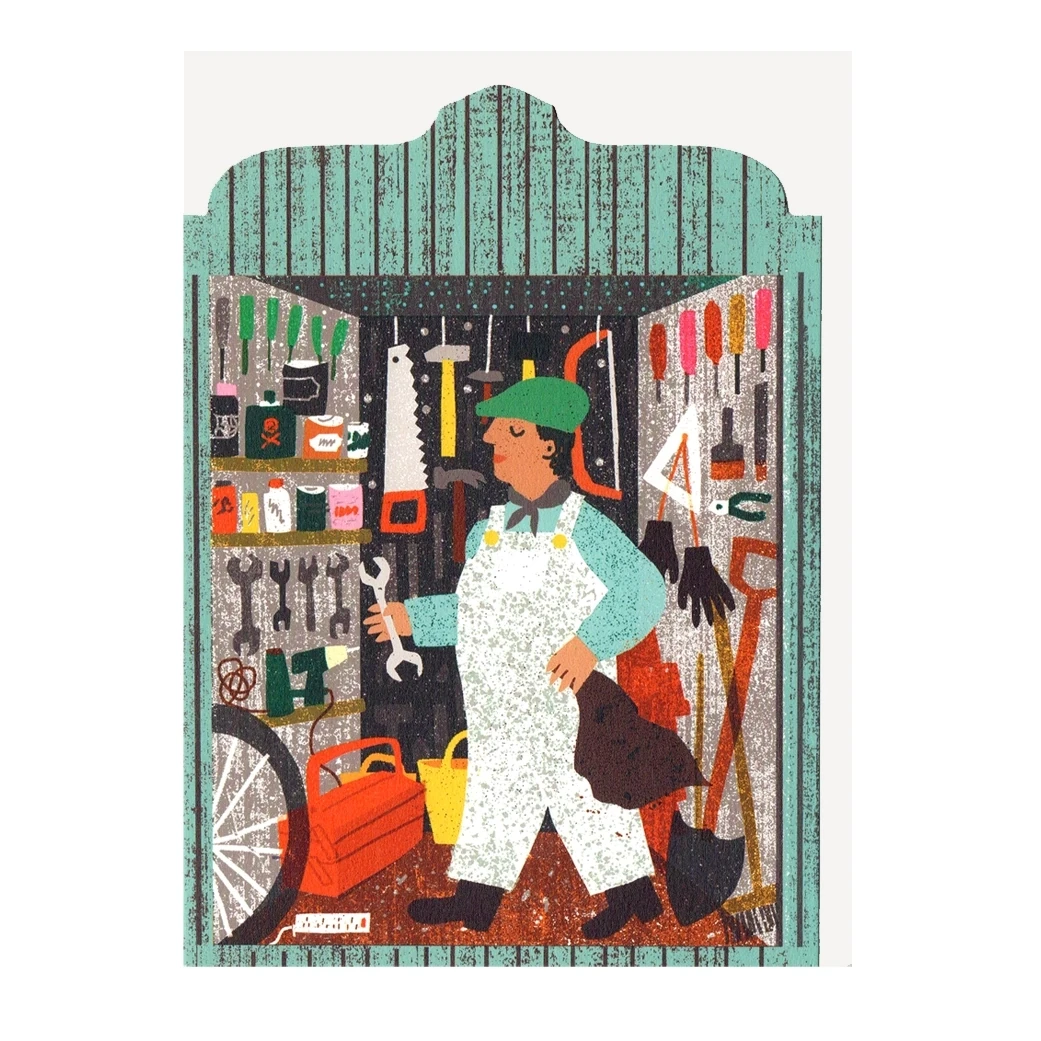 Printed Peanut Shed Card