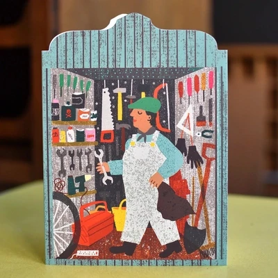 Printed Peanut Shed Card