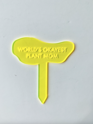 TGG Neon Worlds Okayest Plant Stake
