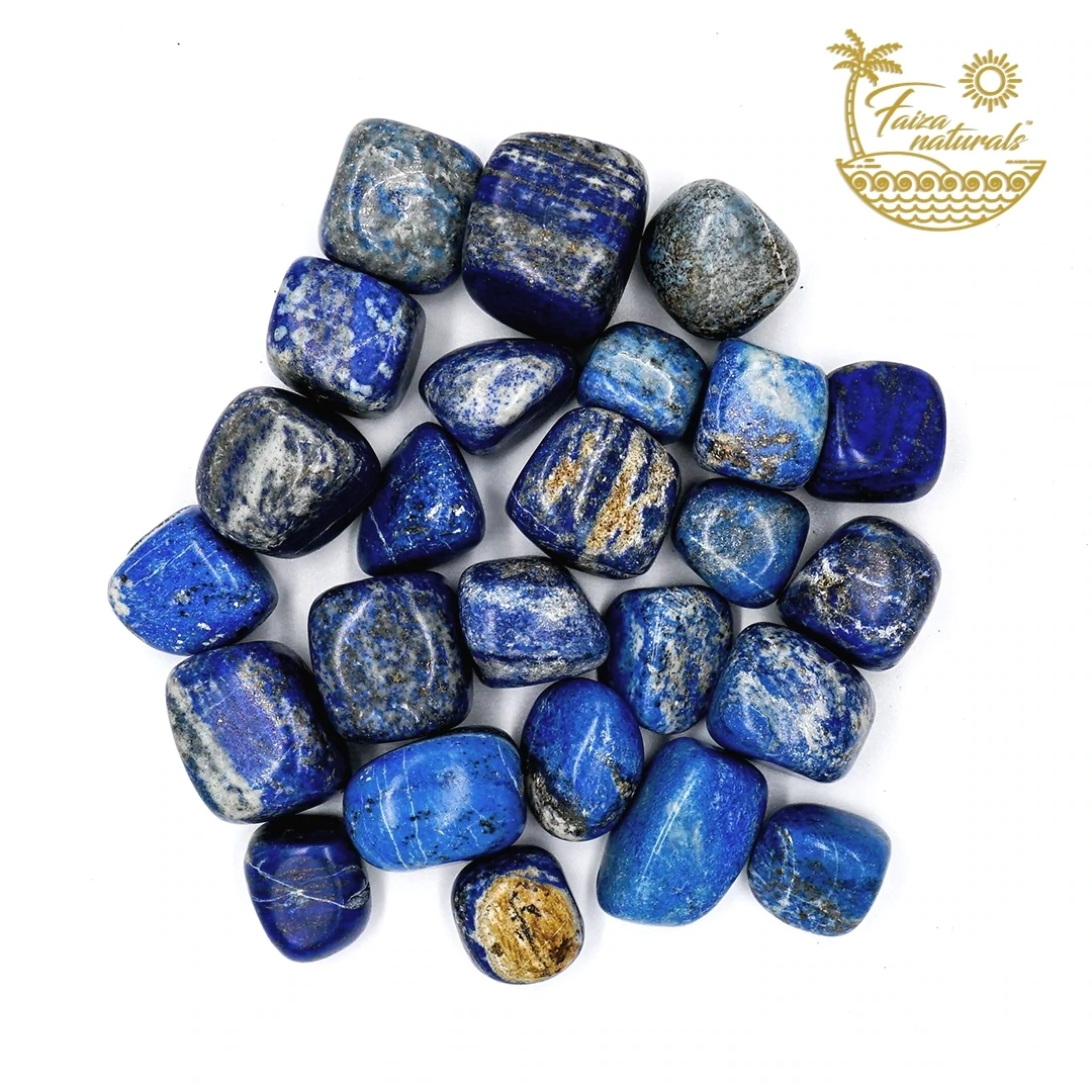 Faiza Blue Lapis Tumbled