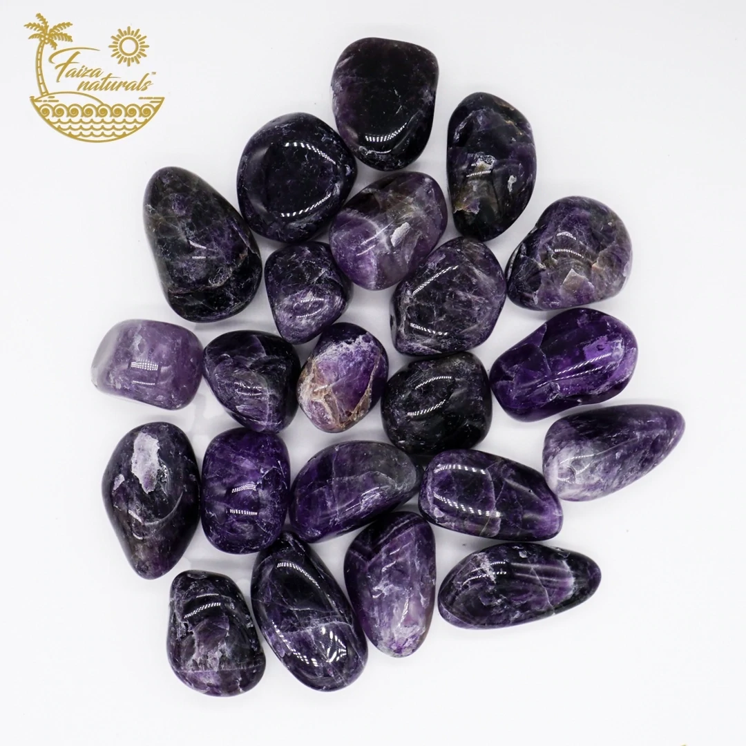 Faiza Purple Amethyst Tumbled