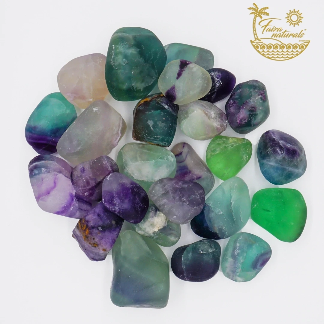 Faiza Green Fluorite Tumbled