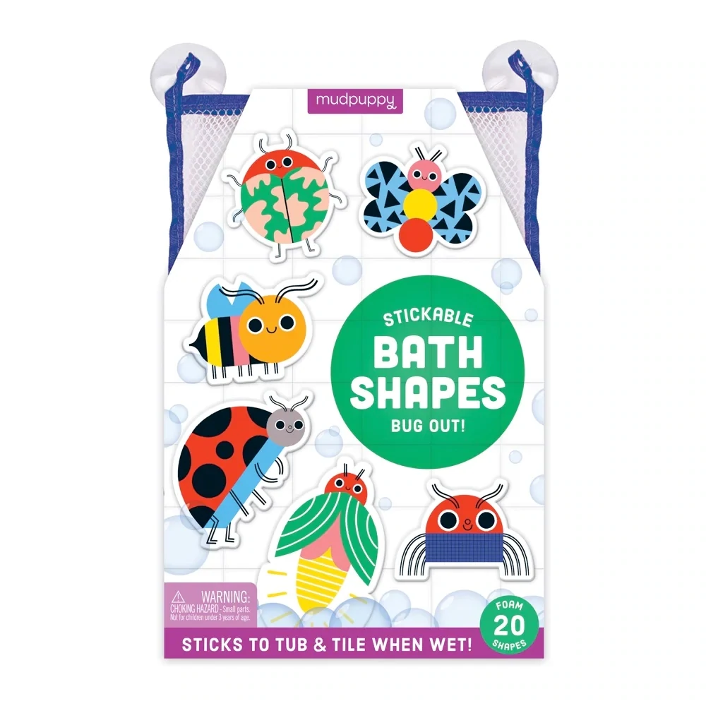 Chronicle Bug Out! Sticker Foam Bath Shapes