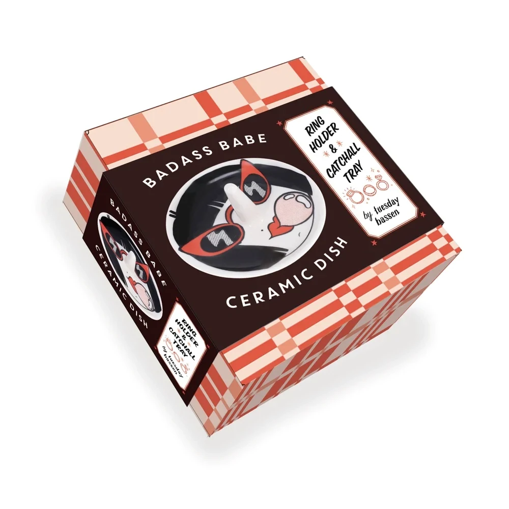 Chronicle Badass Babe Tuesday Bassen Ceramic Dish