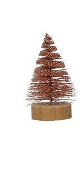Creative Co-Op XS Rose Bottle Brush Tree
