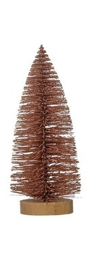 Creative Co-Op Med Rose Bottle Brush Tree
