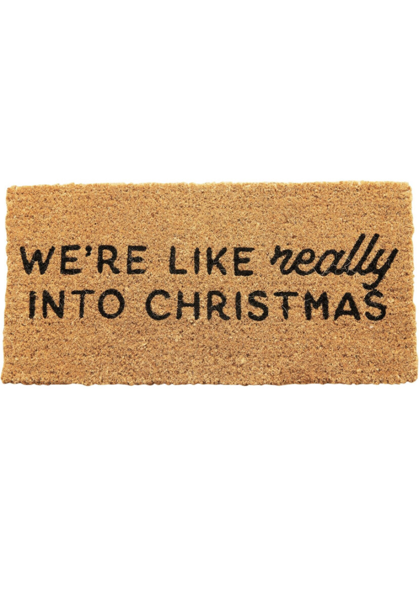Creative Co-Op Christmas Doormat