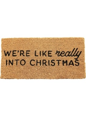 Creative Co-Op Christmas Doormat