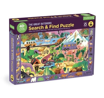 Chronicle The Great Outdoors 64 pc search &amp; find puzzle