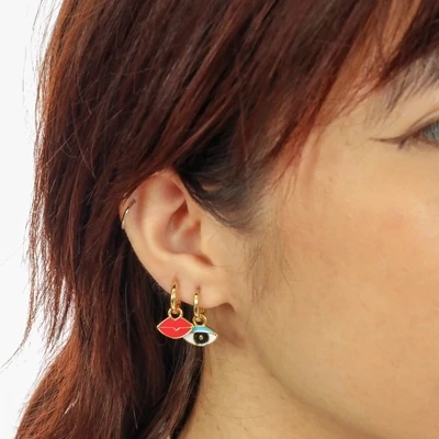 Yellow Owl Hoop Er