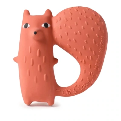 Oli &amp; Carol Cyril Squirrel Fox Bath/Teether Toy